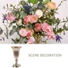Wszechstronny wazon trąbki metalowej na domowe przyjęcie rocznicowe dekoracja ślubna nowoczesna design 220727