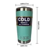 20oz Tumbler Powder Insulation Tea Coffee Mugs 30oz Double Wall Vacuum Cup Stainless Steel Water Bottle Tumblers