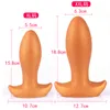 5 размер Большой анальный дилдо для задних задних штепсец простаты массаж аны дилатор влагалище мастурбация G Spot Clitoris Стимулятор сексуальной игрушки для женщин