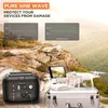 TrekPow 296WH 80000mAh Portable Power Station Solar Generator for Outdoor Camping Travel Hunting RV CPAP Home Emergency
