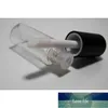 10/30pcs 3ml Black Cap Transparent Bottle Empty Mascara tube Lip Gloss Tube Refillable Small Sample Lipgloss Tubes Wholesale