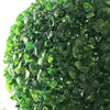 Decorative Flowers & Wreaths Sizes Artificial Grass Decoration Plastic Ball Hanging Leaf Green DIY Milan Fake Flower Decor For HomeDecorativ