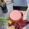 Mini Kia Circle Bags Designer-Taschen Luxus runde Umhängetasche Frau die Einkaufstasche Mode kreisförmige Geldbörsen Geldbörse Druckbuchstaben 5A Quali181K