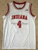 Xflsp Indiana Hoosiers 4 Victor Oladipo maillot de basket retour maillots de broderie Stitche personnalisé n'importe quel numéro et nom