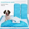 20/40/50/100PCS Disposable Healthy Dog Nappy Mat Thickening Absorbent Pet Diaper Puppy Cat Training Pee Pads 220323