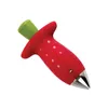 Sublimation Tools Strawberry Hullers Metal Plastic Fruit Leaf Removers Tomato Stalks Strawberry Knife Stem Remover Gadget Kitchen 8726712