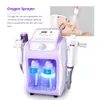 6 em 1 Desellyy Hydro Ultrassônico Cuidado Facial Cuidado Máquina de Beleza LED de Microcorrente LED