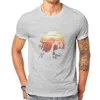T-shirts masculins The Last of Us Adventure Game Giraffe Tshirt Vintage Grunge Streetwear Tops Big Size Cotton O-Neck T-shirt