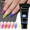 NXY Nail Gel New Arrival Poly 15ml Acrylic Clear Camouflage Polish Extension Art Color Change 0328