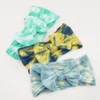 Tie Dye Prints Nylon Bows Headbands, Tie Dyed Hair Bows Nylon Headband, Kid Baby Girls Party Headwear Photo Props Nouveau-né