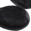 Berretti Uomo Inverno Ecopelle Paraorecchie Pieghevole Addensare Fodera in peluche Nero All'aperto Neve Sci Scalda orecchie di mezza età Berretti