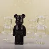 Decorative Objects & Figurines Crystal Glass Violent Bear Ornaments Home Business Gifts Cartoon Window Bar OrnamentsDecorative