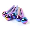 Nano Plating Tobacco Cigarette Holder Straight Tube Smoking Pipes Hand Pipe Pyrex Glass Oil Burner Beautiful Colors In Stock SW124 Filter Tips For Dry Herb