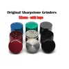 Roken Elektrische Sharpstone Concave Grinders Herb Grinder Tabak SHARP Steen en metaallegering platte 4 lagen 40mm 50mm 55mm 63mm