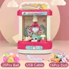 Kids Mini Vending Catch The Doll Game Machine Speelgoed Huis Muntstuk Bediende Elektronische Klauwvanger Speelgoed voor kinderen vrij door zee YT199504