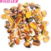 30 Pcs/lot pierres précieuses naturelles Quartz Rose Agate ovale Cabochon perles de cabine sans trou 10x14x5mm anneau bijoux faire BU800