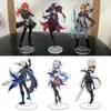 Porte-clés Albedo Dainsleif Genshin Impact Ganyu Tartaglia Zhongli personnages Cosplay Stands cadeaux porte-clés Forb22