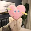 Dessin animé Arrow confortable à travers le coeur amour oreiller en peluche jouet coussin en forme de coeur Coussin de la Saint-Valentin cadeau d'anniversaire cadeau