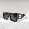 Gafas de sol OFF Hombres de alta calidad Acetato Streetwear Óptico BLANCO Gafas UV400 Conducción al aire libre Masculino OW40018U SUN GLASSESSunglasses Belo22