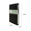 Business Professional Free Custom Credit Bank Card Box ID Cover Men Wallet Clip Advertisements Gift 220707