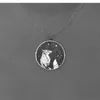 Naszyjniki wiszące naszyjnik srebrny kolor gazing guzing gwiaździste niebo dla kobiet mody zaręczynowy biżuteria rocznica prezentpendantpendant Heal22