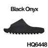 Designer Männer Frauen Pantoffeln Schwarze Onyx Weiß Orangenharz Muster Sommerrutschen Schieberegler Slipper