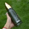 New Bullet Shape Thermos Mug 350ml Insulation Stainless Steel Vacuum Water Bottle Military Missile Cup Coffee Mugs Drinkware FREE By Epack Y05