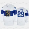 Mag Mitness Mitness Team Finland 2022 Beijing Winter Hockey Jersey Aleksander Barkov Tuukka Rask Juuse Saros Patrik Laine Kaapo Kakko Aho Esa Lindell