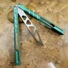 THEONE AB kelebek Eğitim Eğitmeni Bıçağı D2 Blade Rulman Sistemi Jilt Bıçağı EDC Bıçakları