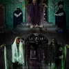 Fournitures de fête de fête Halloween fantôme décorations suspendues accessoires de crâne de maison effrayant commande vocale effrayante