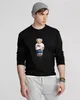 Polos Bear Sweater Us Size Whothirts Толкие хлопковые трековые костюмы мужчин с длинными рубашками