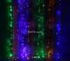 Stringhe 10x4m 10x5m a LED Icicle String Luci natalizie Garlands Cande da esterno Decorazione per matrimoni Guirlande Lumineuseled3741695