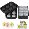 Ball Square Diamond Shape Rose Ice Cube Mold Whisky Wine Cool Down Maker 220617