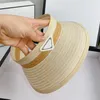 Grass Braid Luxury Designer Straw Hat Luxury Summer Cap High Quality Mens Womens Sun Hat Brand Letters Casual Baseball Caps Bucket Hats