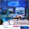 Nachtlichter Wifi Remote Projektor Stern Sternenhimmel Licht Ozean Welle Wasser Lampe Laser Galaxy Drop Lieferung Beleuchtung Innen Dhi9N