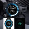 Smael Watch 남자 야외 스포츠 크로노 디지털 손목 시계 타이머 방수 군대 남성 시계 LED 전자 시계 220623