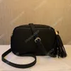 Shoulder Bags women brand handbag Disco Fringed Messenger Bags Crossbody bag Fashion Vintage leather high quality234Y