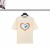 Heren t-shirts Designer Men Women Lovers Luxe T-shirts Fashion Senior Pure Cotton High Quality Summer Short T-shirt QSDK