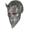 Ghost B.C Cosplay Mask Halloween Nameless Ghouls Hard Rock Roll Band Latex Mask Traje Party Props Heavy Metal Band Helmet T220727