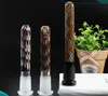 Color pattern glass downstems Fancy little smoking pipe Bong hookah accessories diffuser dab rig Down stem with high quality size 2.5 to 6.5inches