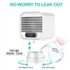 Portable Air Conditioner, Personal Air Cooler, Rechargeable Mini Desktop Mobile Cooling Fan for Home,Room White Y220418