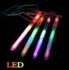 1pcs LED LED Luminous Colorful Grags العصي الملونة وميض مع الحبل متوهجة ألعاب الحفلات الحفل الأدوات ليلة الحزب C0628G02