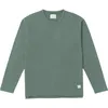Primavera Melange t-shirt homens sólidos tops slub algodão-jersey o-pescoço camiseta alta qualidade plus tamanho tees sj170114 220401