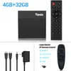 Tanix X4 Android11 ​​Smart TV Box Amlogic S905x4 AV1 3D Wyświetlacz 8K 4G32G 4G64G BT Ustaw górne pole 2.4/5G WiFi