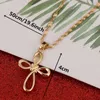 Hangende kettingen Cross ketting Jezus stuk goud kleur mannen ketting katholieke sieraden kerstcadeaus spendant heal2222