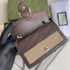 Designer handv￤skor kvinnor pl￥nbok p￥ kedjekoppling l￤der axelp￥sar klaff dicky0750 crossbody handv￤ska mode handv￤ska lady purses card holder woc v￤ska messenger