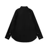 Women's Blouses & Shirts Designer Fashion design new couple classic triangle pocket stitching casual long sleeve shirt coat for men and women 0D7D