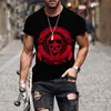 Sommer Herren T-Shirts Schädel 3D-Druck T-Shirts Casual Kurzarm Kleidung Verkauf Streetwear Fashion Männer Frauen T-Shirt 220526