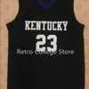 XFLSP Kentucky Wildcats 23 Jodie Meeks 24 Jamal Mashburn Basketball Jersey Blue、White、またはカスタム任意の任意の編集用メンジャージ