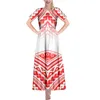 Polynesian Island Design Modedruck Sommer Damen Kleidung Eleganter lässiger bodenlanger Rock Unterstützen Sie Ihr Heimwerken 220722